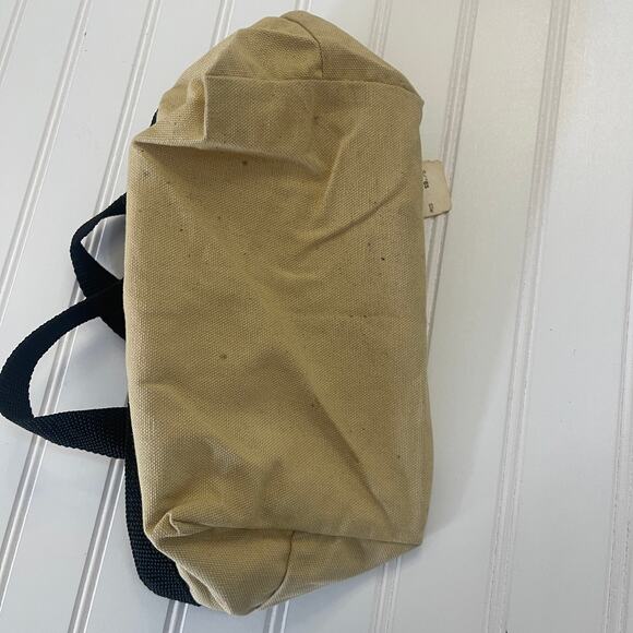 NWT Vintage LL Bean Four Box Shot Shell Bag Canvas Mini Tote RARE - Picture 8 of 11